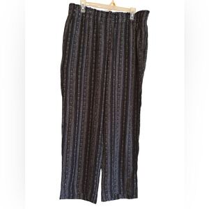 Briggs pants women’s size XL Linen blend